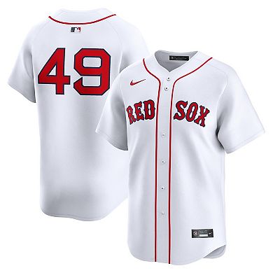 Men's Nike Tim Wakefield White Boston Red Sox Home Limited Player Jersey