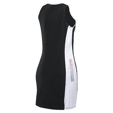 Women's WEAR by Erin Andrews Black Florida Gators Bodyframing Tank Top Dress