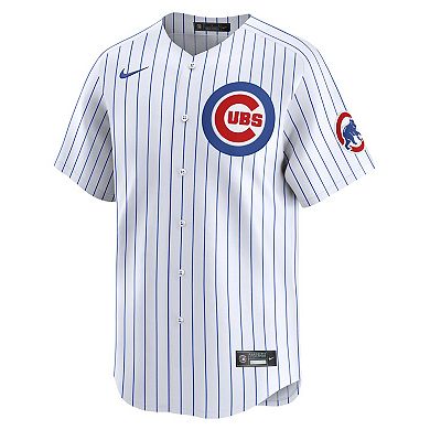 Men's Nike Nico Hoerner White Chicago Cubs Home Limited Player Jersey