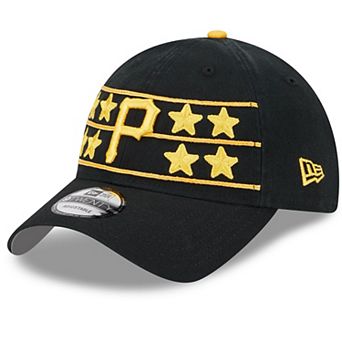 Men's New Era Black Pittsburgh Pirates 2025 Batting Practice 9TWENTY Adjustable Hat