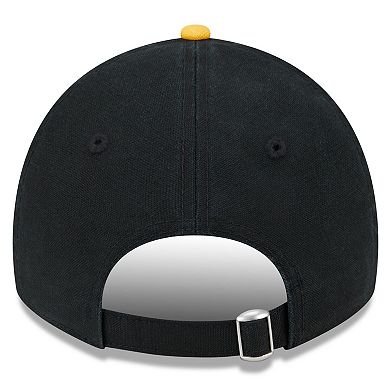 Men's New Era Black Pittsburgh Pirates 2025 Batting Practice 9TWENTY Adjustable Hat