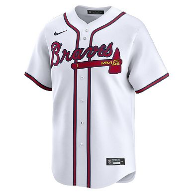 Men's Nike Spencer Strider White Atlanta Braves Home Limited Player Jersey