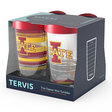 Tervis Iowa State Cyclones Four-Pack 16oz. Classic Tumbler Set