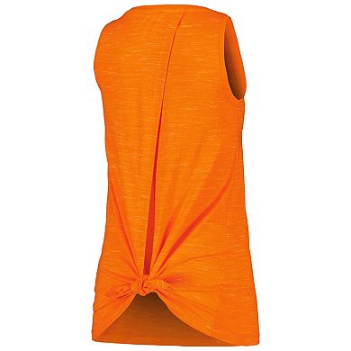Women's New Era Orange Cincinnati Bengals Space Dye Active Tank Top