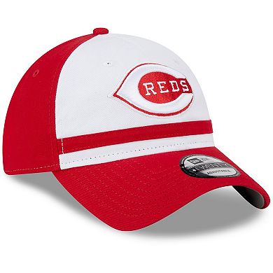 Men's New Era  White Cincinnati Reds 2024 Batting Practice 9TWENTY Adjustable Hat