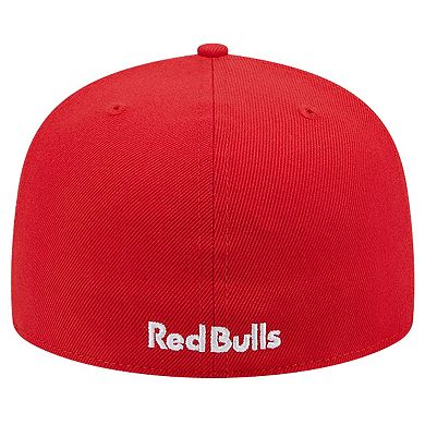 Men's New Era White/Red New York Red Bulls 2024 Kick Off Collection 59FIFTY Fitted Hat