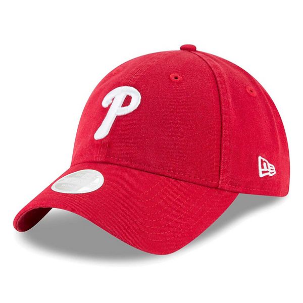 Women's New Era Red Philadelphia Phillies Team Logo Core Classic ...