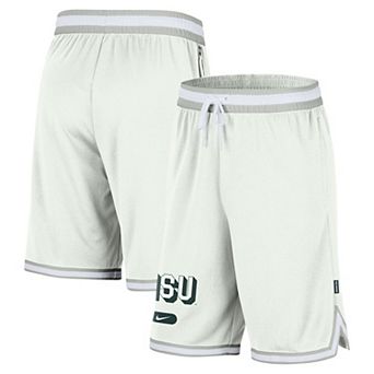 Men's Nike White Michigan State Spartans DNA 3.0 Performance Shorts