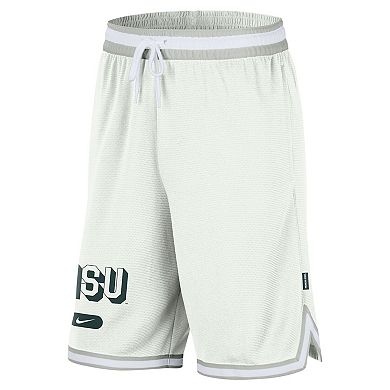 Men's Nike White Michigan State Spartans DNA 3.0 Performance Shorts