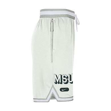 Men's Nike White Michigan State Spartans DNA 3.0 Performance Shorts