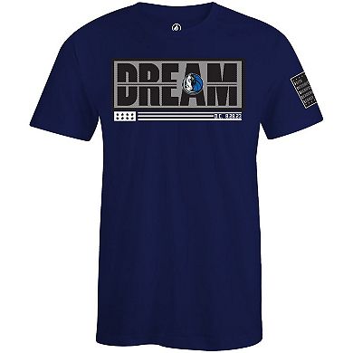 Unisex FISLL x Black History Collection Royal Dallas Mavericks T-Shirt