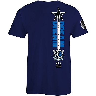 Unisex FISLL x Black History Collection  Royal Dallas Mavericks T-Shirt