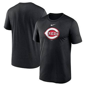 Men's Nike Black Cincinnati Reds Legend Fuse Large Logo Performance T-Shirt