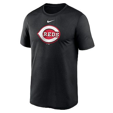 Men's Nike  Black Cincinnati Reds Legend Fuse Large Logo Performance T-Shirt