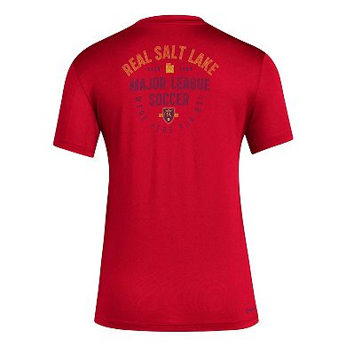 Women's adidas Red Real Salt Lake Local Stoic T-Shirt