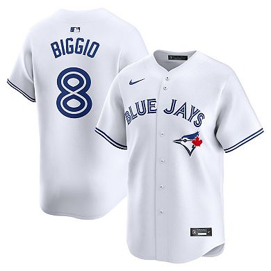 Men's Nike Cavan Biggio White Toronto Blue Jays Home Limited Player Jersey