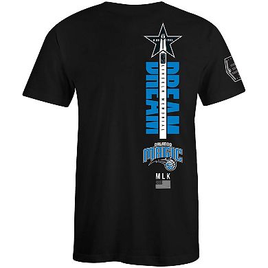 Unisex FISLL x Black History Collection Black Orlando Magic T-Shirt