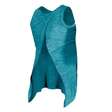 Women's New Era Teal Jacksonville Jaguars Space Dye Active Tank Top