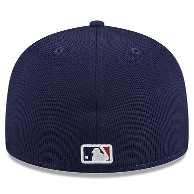 Men's New Era  Orange Houston Astros 2024 Batting Practice 59FIFTY Fitted Hat