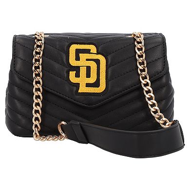 Cuce San Diego Padres Quilted Crossbody Purse