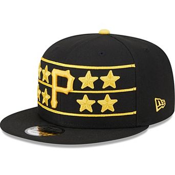 Men's New Era Black Pittsburgh Pirates 2024 Batting Practice 9FIFTY Snapback Hat