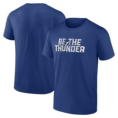 Men's Fanatics Branded Blue Tampa Bay Lightning Local T-Shirt