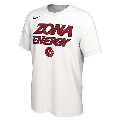 Unisex Nike  White Arizona Wildcats 2024 On-Court Bench Energy T-Shirt