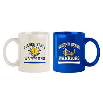 Golden State Warriors 2-Pack 15oz. Color Mug Set
