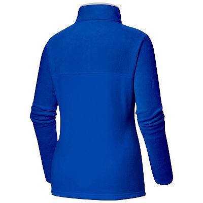 Women s Columbia Blue Tampa Bay Lightning Benton Springs Half Snap Jacket