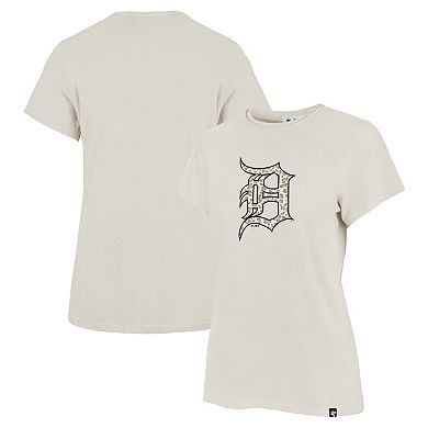 Women's '47 Oatmeal Detroit Tigers Imprint Frankie T-Shirt