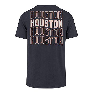 Men's '47 Navy Houston Astros Hang Back Franklin T-Shirt