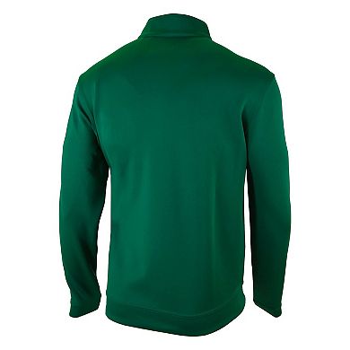 Men's Columbia Green Minnesota Wild Wickham Hills Omni-Wick Quarter-Zip Jacket