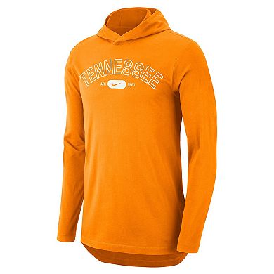 Men's Nike Tennessee Orange Tennessee Volunteers Campus Performance Long Sleeve Hoodie T-Shirt