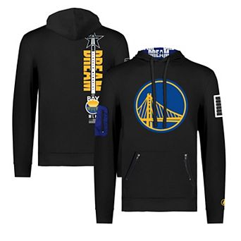 Unisex FISLL x Black History Collection Black Golden State Warriors Pullover Hoodie