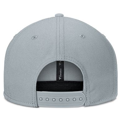 Men's Fanatics Branded Gray Portland Timbers Smoke Snapback Hat