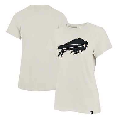 Women's '47 Cream Buffalo Bills Panthera Frankie T-Shirt
