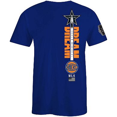 Unisex FISLL x Black History Collection  Royal New York Knicks T-Shirt