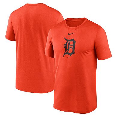 Men's Nike Orange Detroit Tigers Legend Fuse Large Logo Performance T-Shirt