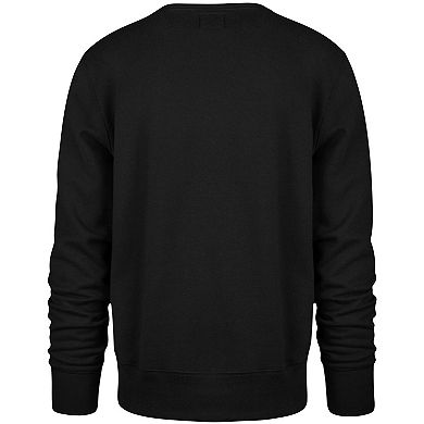 Men's '47 Black Jacksonville Jaguars Imprint Headline Logo Pullover Sweatshirt