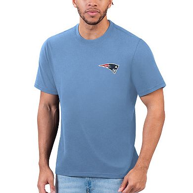 Men's Margaritaville Blue New England Patriots T-Shirt