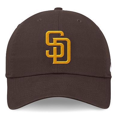 Men's Nike Brown San Diego Padres Club Adjustable Hat