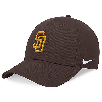 Men's Nike Brown San Diego Padres Club Adjustable Hat