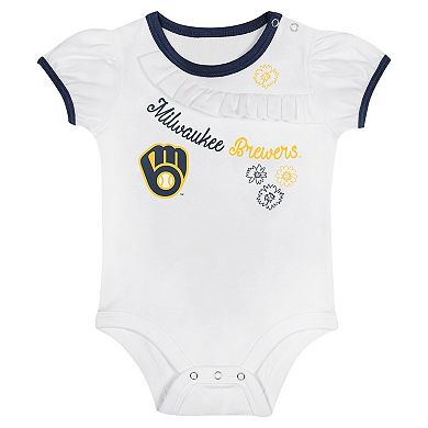 Newborn & Infant Milwaukee Brewers Sweet Bodysuit & Skirt Set