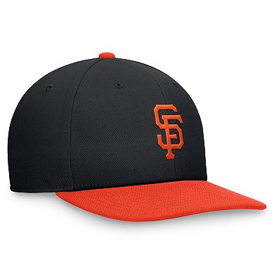 Men's Nike Black/Orange San Francisco Giants Evergreen Two-Tone Snapback Hat