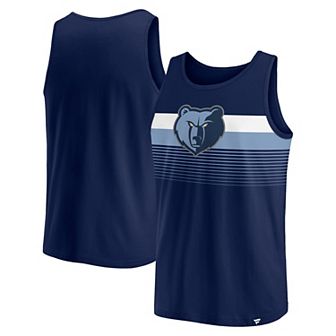 Men's Fanatics Branded Navy Memphis Grizzlies Wild Game Tank Top