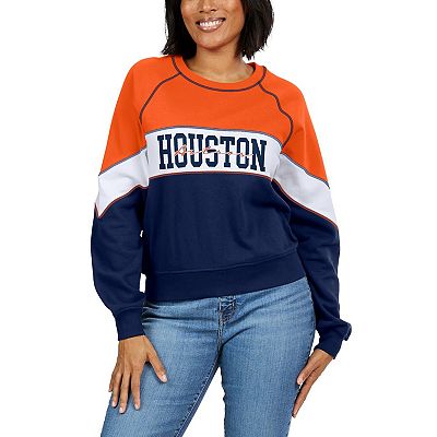 Color block crew neck shop