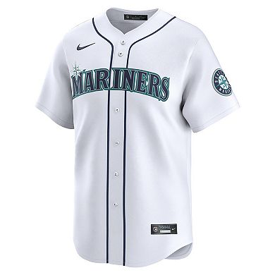 Men's Nike Edgar Martinez White Seattle Mariners Home Limited Player Jersey