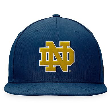 Men's Top of the World Navy Notre Dame Fighting Irish Fitted Hat