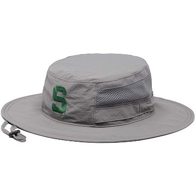 Unisex Columbia Gray Michigan State Spartans Bora Bora Booney II Omni-Shade Hat