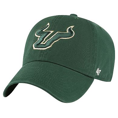 Men's '47 Green South Florida Bulls Vintage Clean Up Adjustable Hat